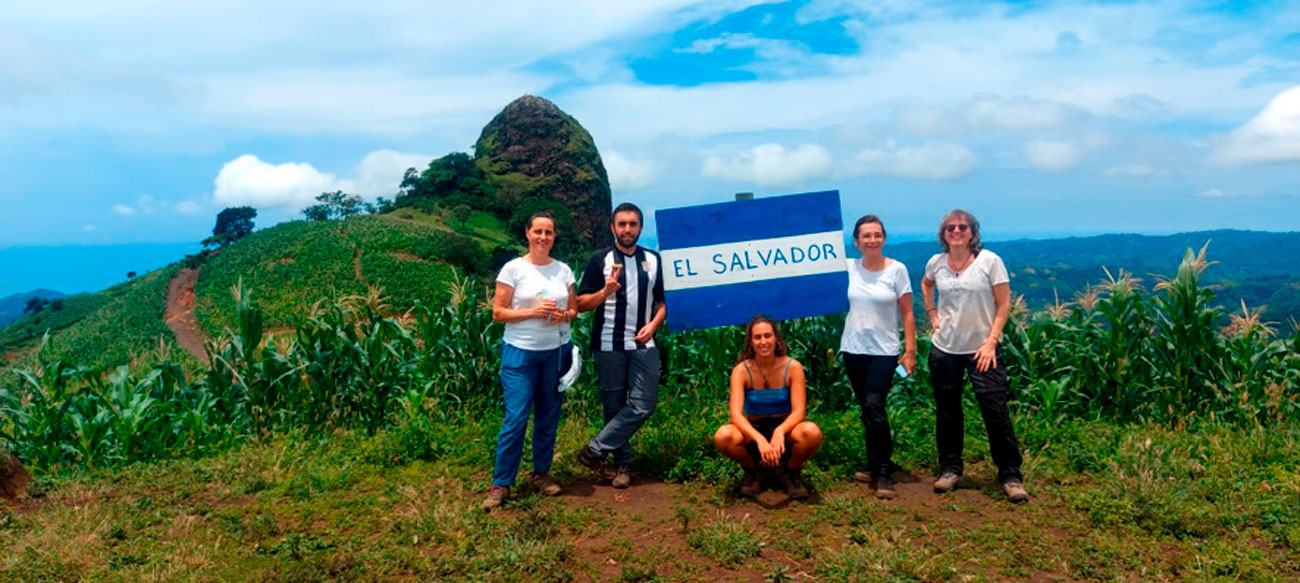 A Comasagua se inició el proyecto de La Canasta Campesina